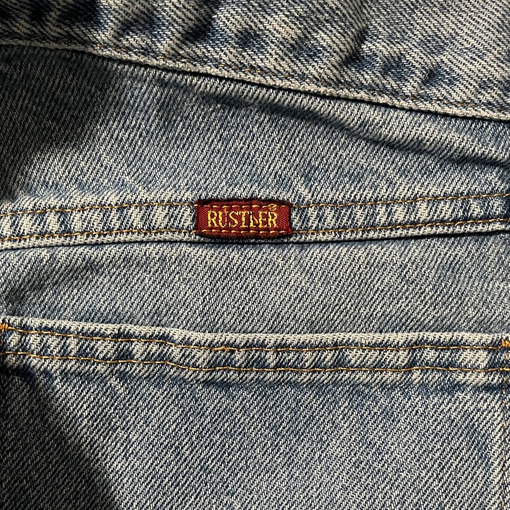 Rustler Light Blue Denim Pants